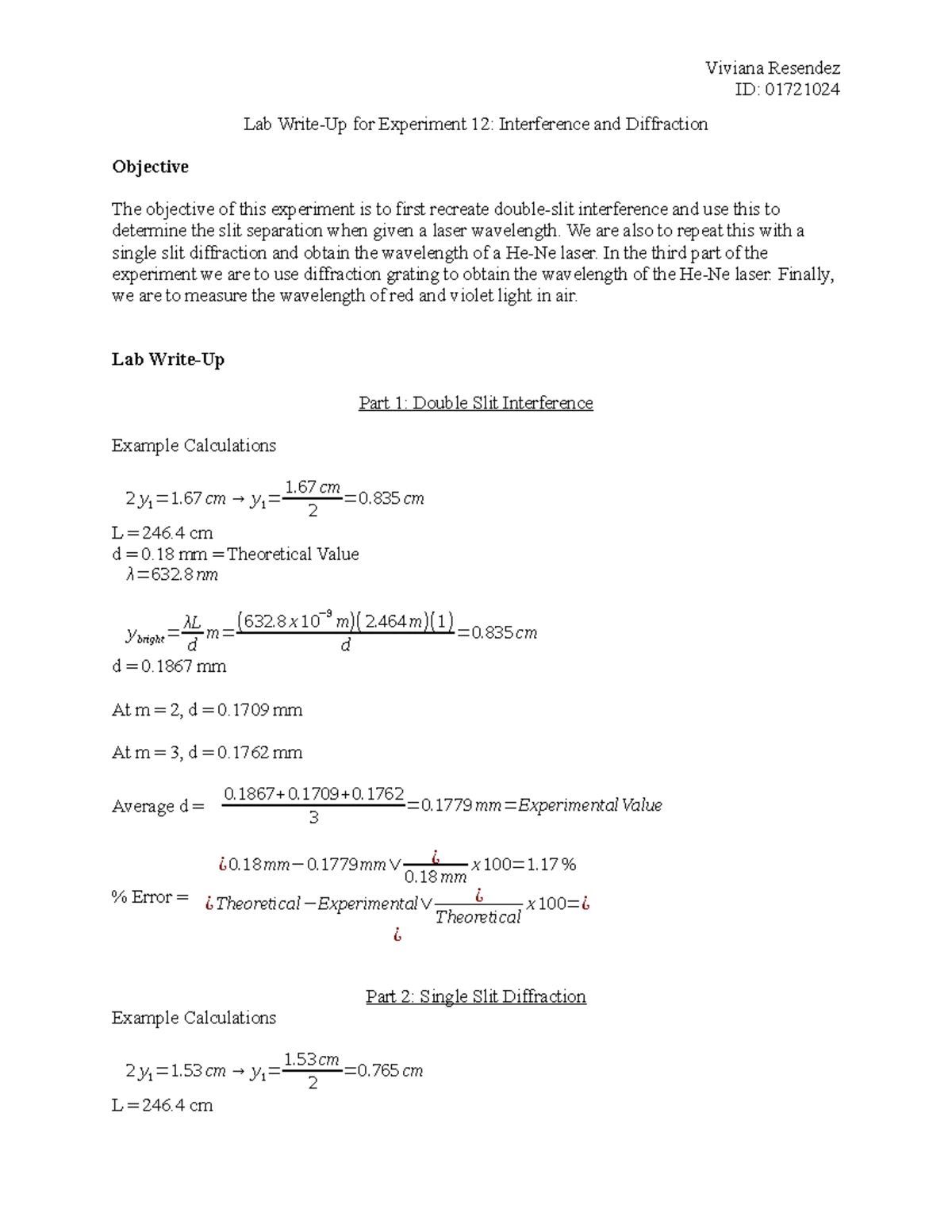 Experiment 4 - Lab Example - Viviana Resendez ID: 01721024 Due Date: 03 ...
