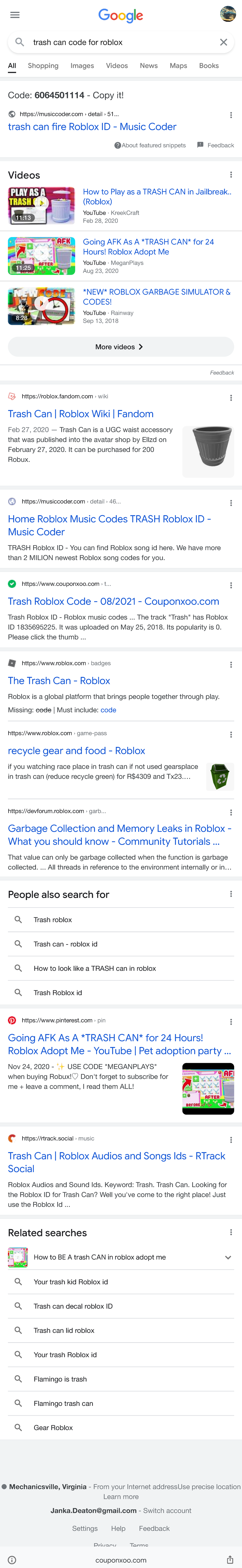 Roblox Trash Can Code & Tips for Gear Recycling in Games - Studocu