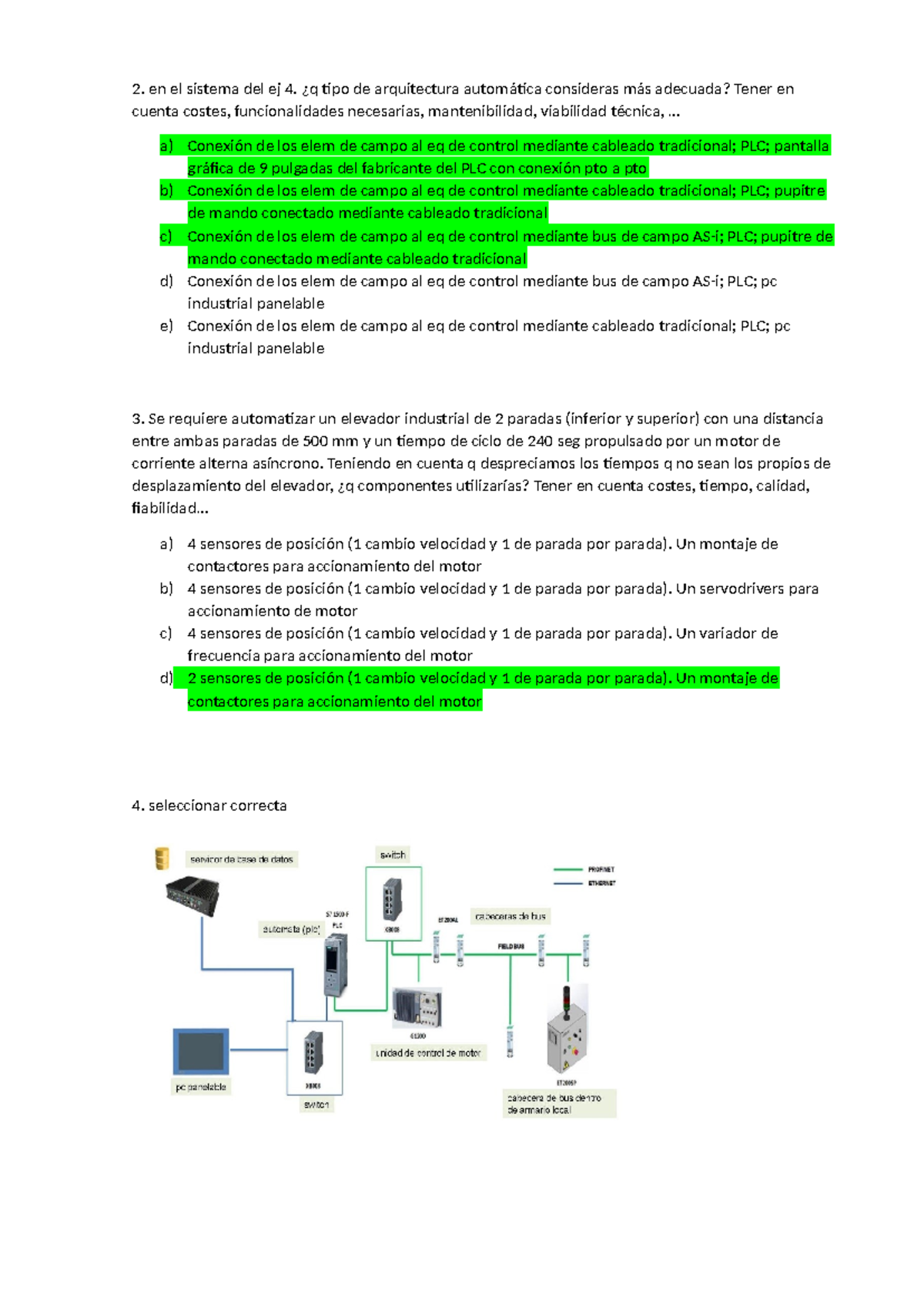 Prueba 2 (2023/2024) - Arquitectura y Automatización Industrial - Document Preview