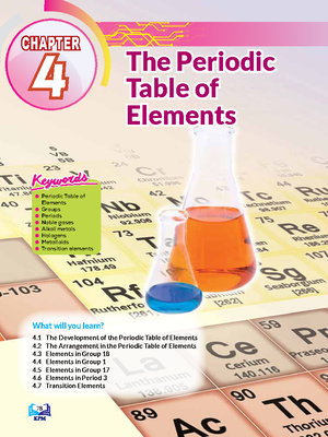 DLP Textbook Chemistry FORM 4 - What will you learn? 6 The Role of ...