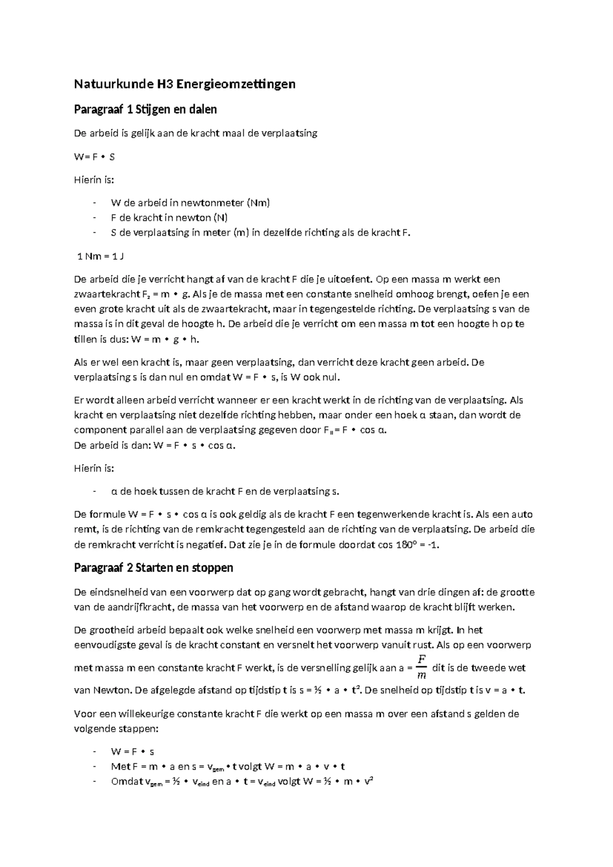 Meetkundige Rijen en Recursie Formules - Wiskunde Les Notes - Studeersnel