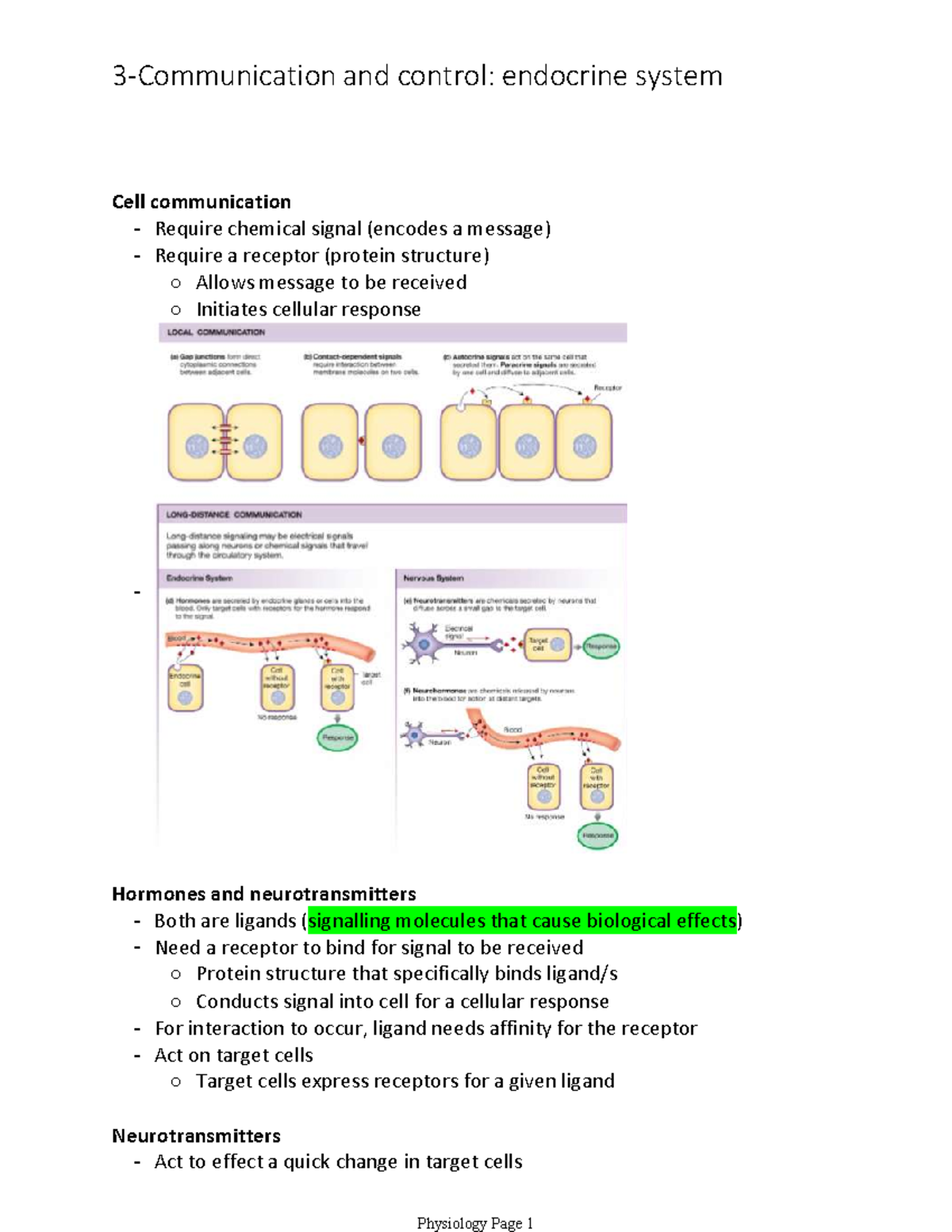 Endocrine System Overview: Cell Communication & Hormonal Regulation ...