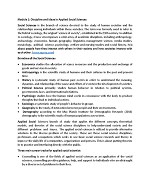UCSP 9 - This may help as a reviewer for the learners - Understanding ...