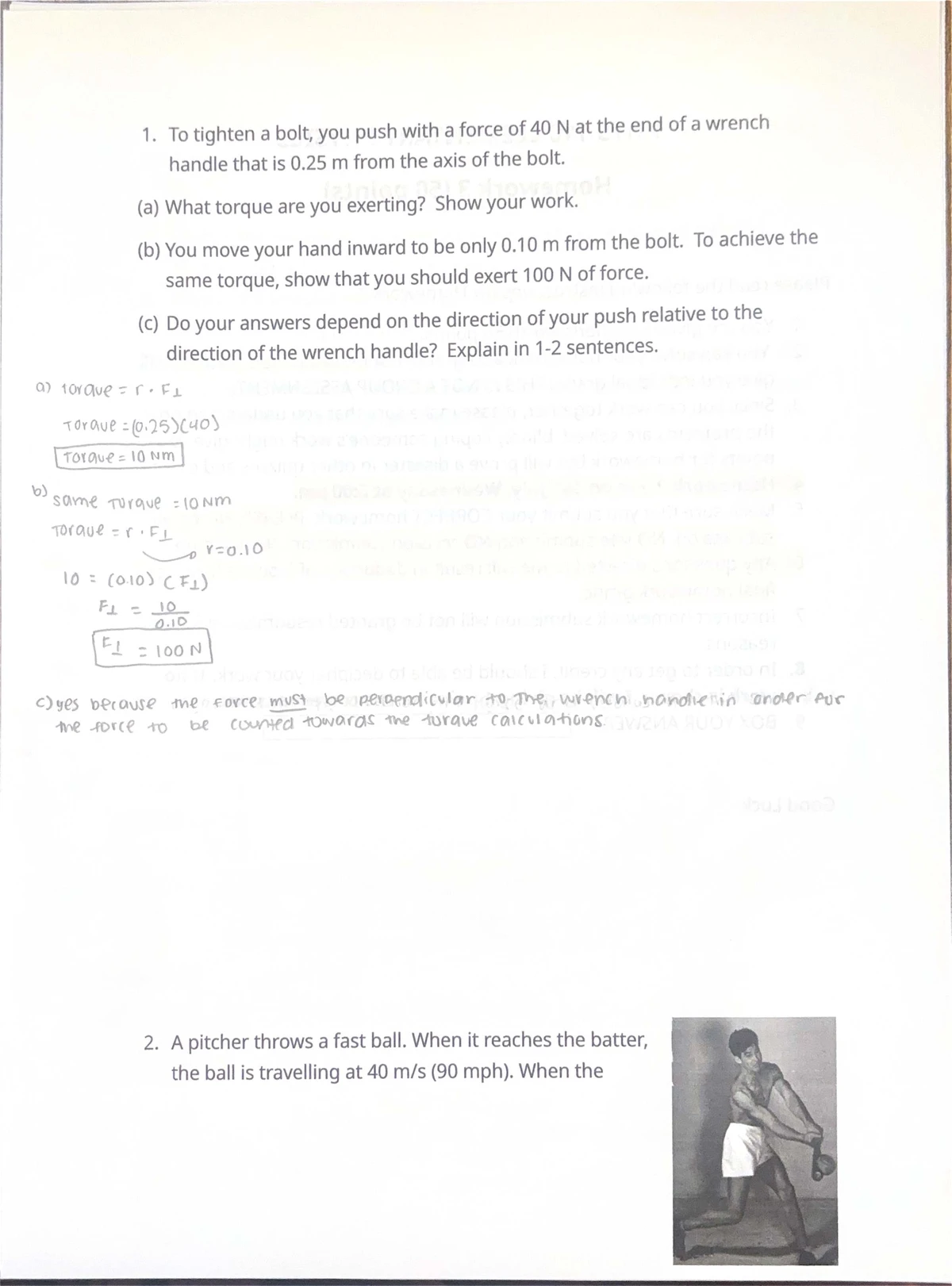 PHYS 110 ELEMENTARY PHYSICS Homework 3 Instructions and Problems - Studocu