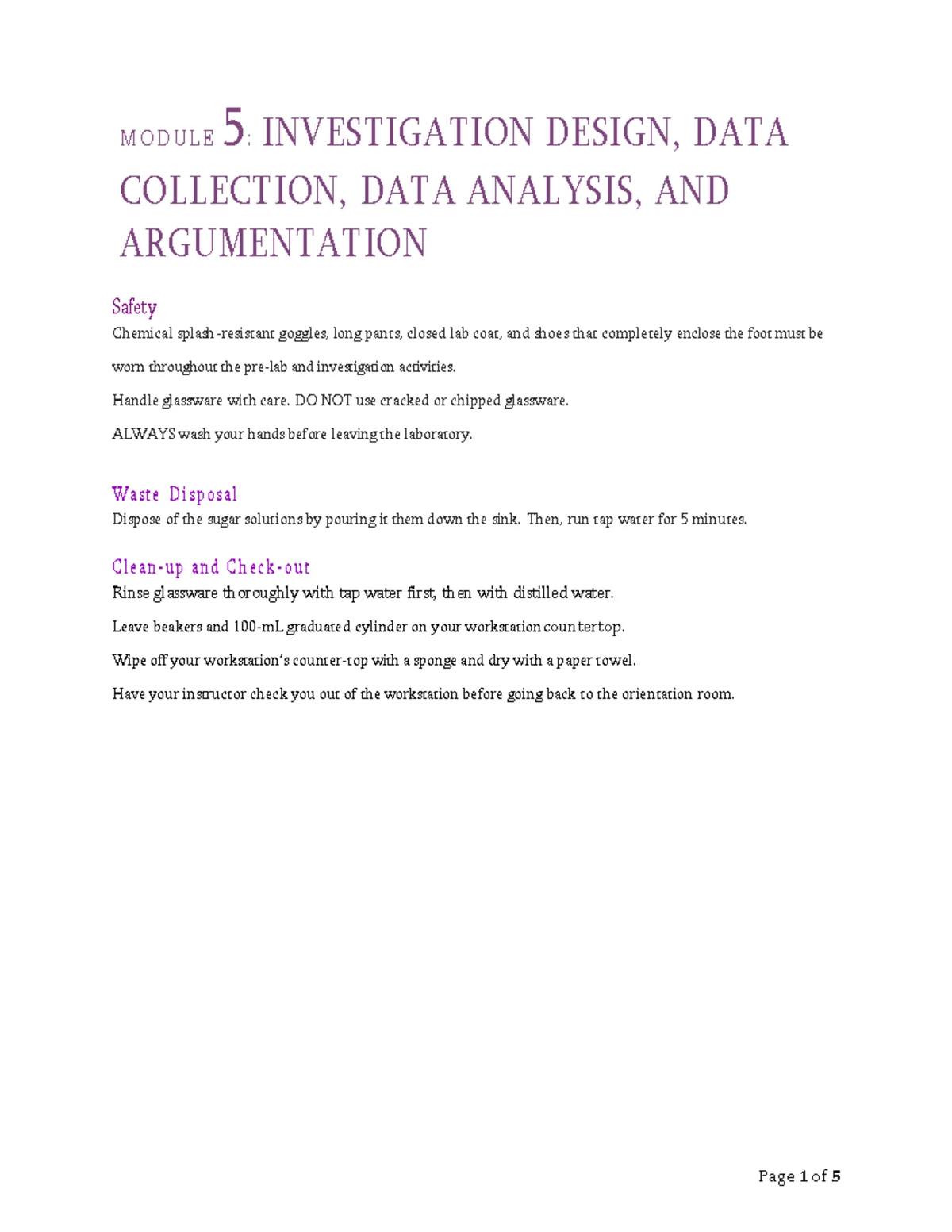 Module A Notes (second module) - Module A The Nurse Aide 1 ncbon ...