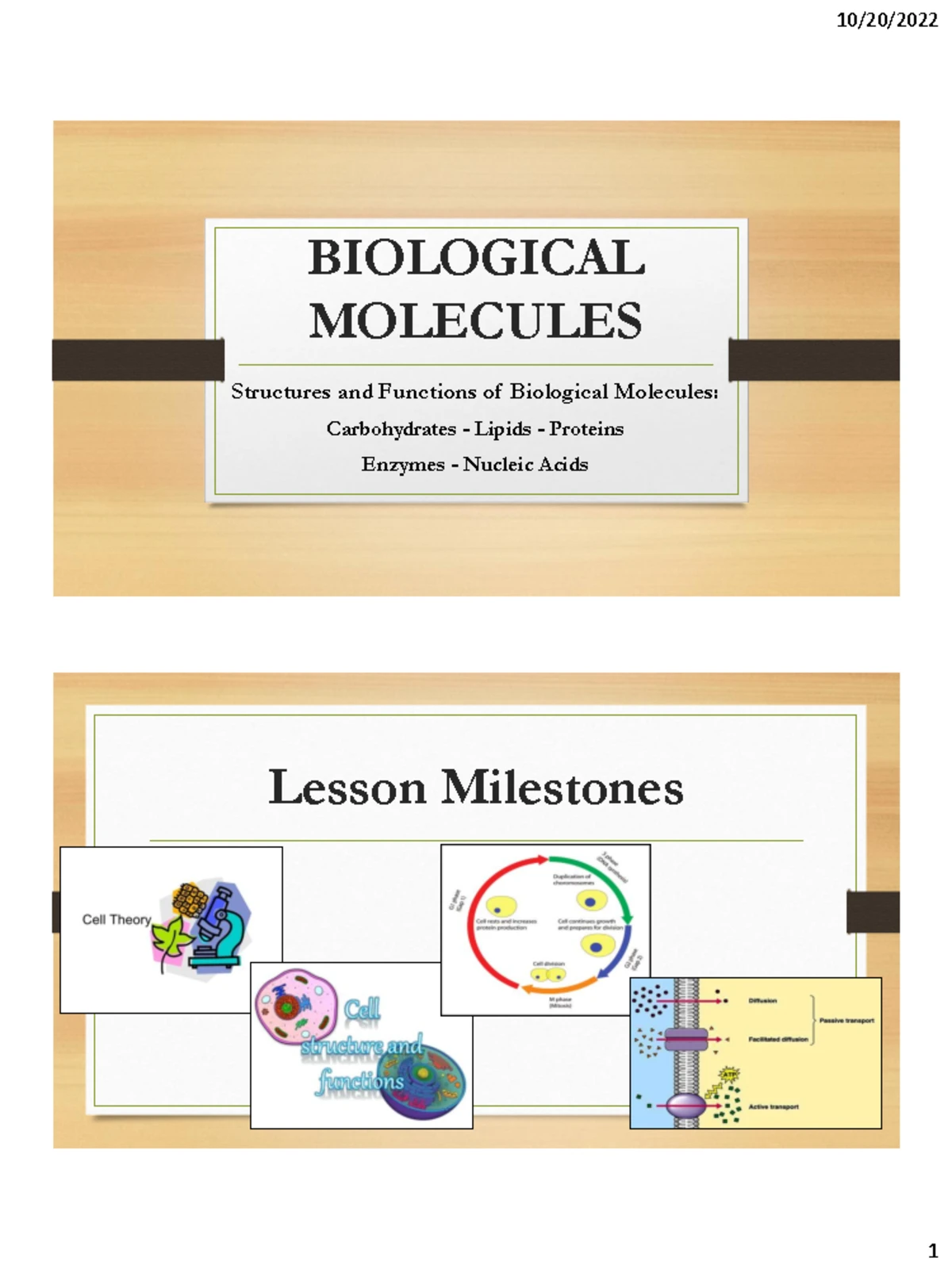 Lesson 7: Cell Cycle and Mitosis Overview in Biology - Studocu