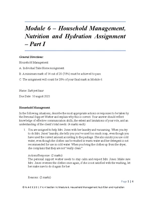 Module 9 - Assignment JC - Module 9 – Assisting the Dying Person ...