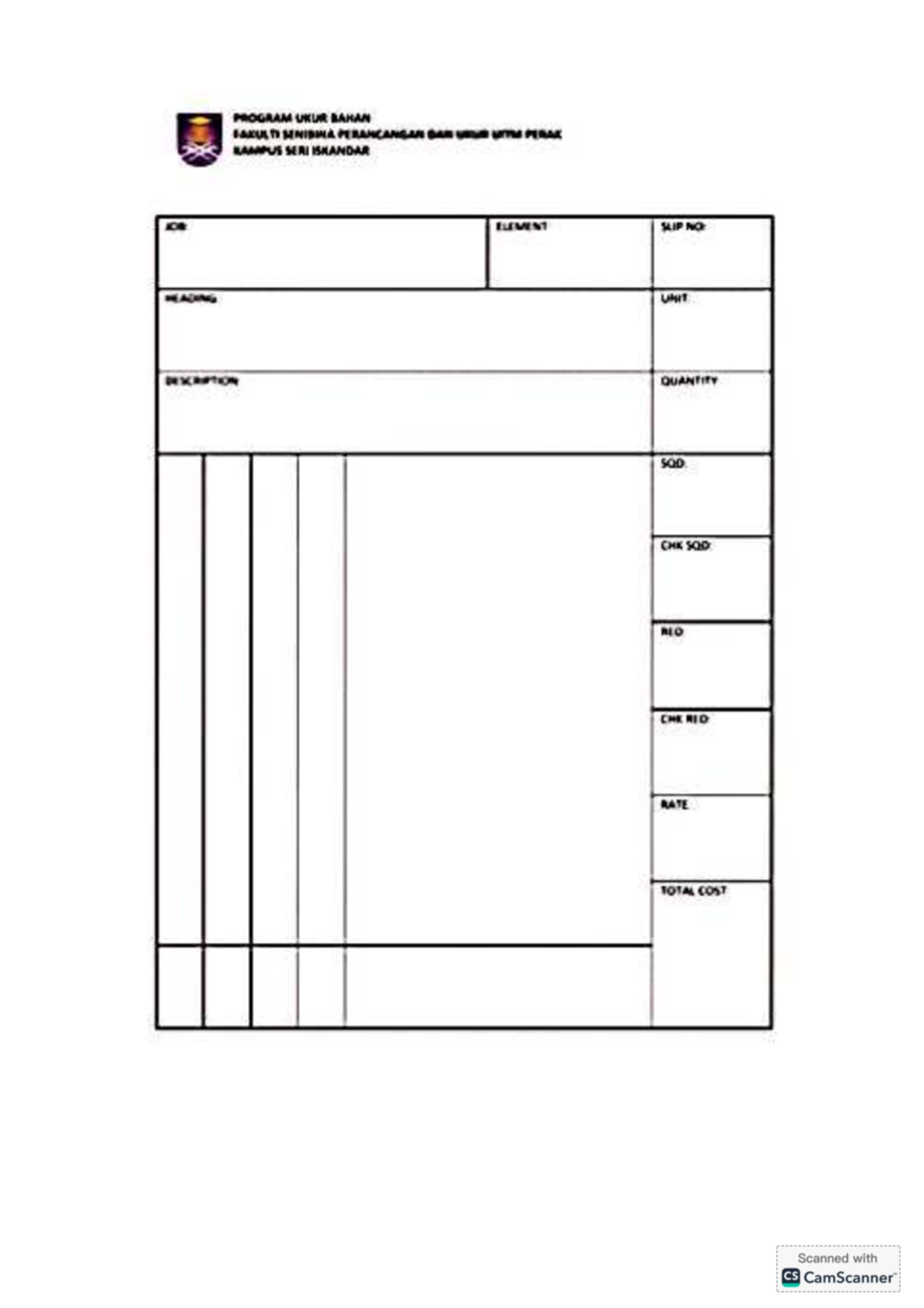 Slippy Sorty - slip sort - College of Built Environment - FROCGAAM UK ...