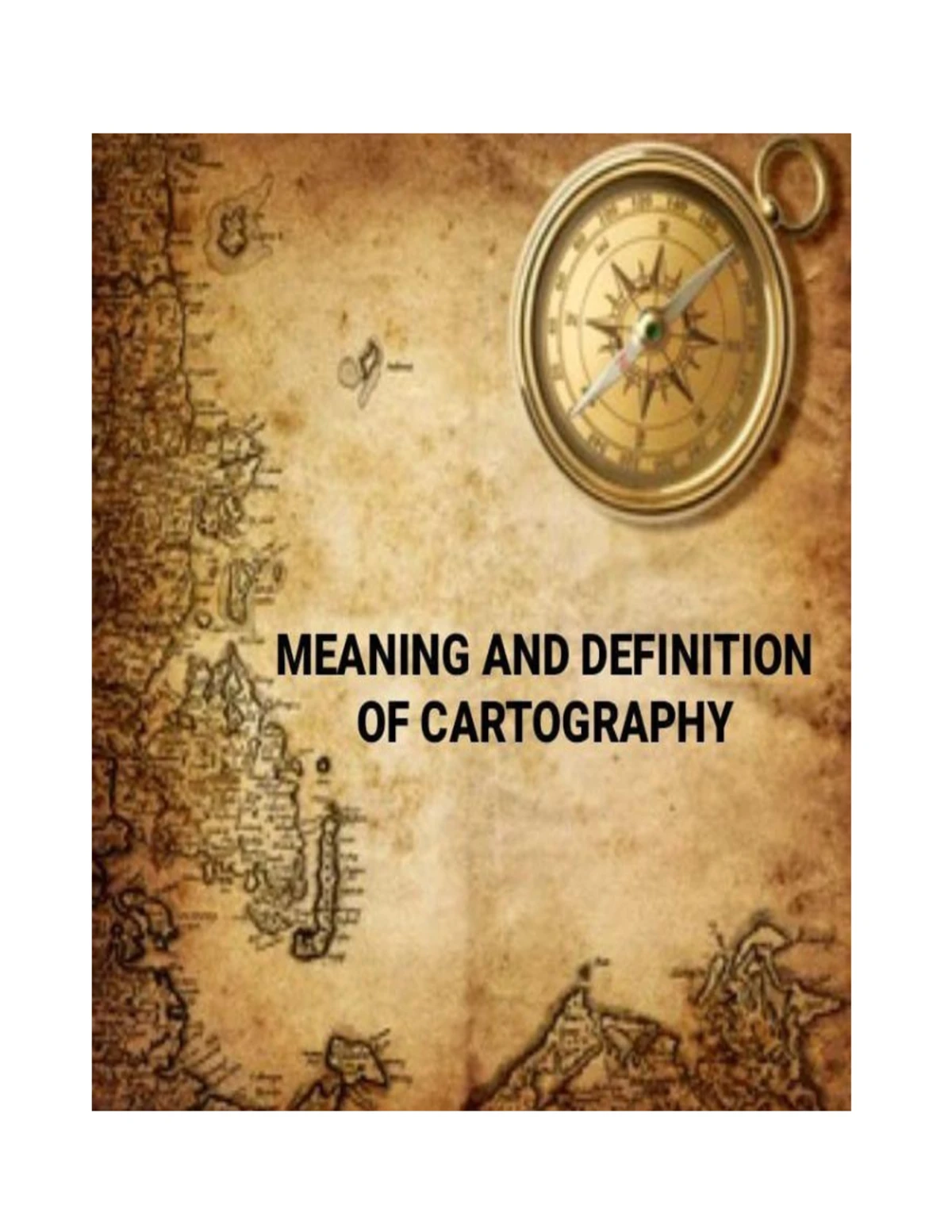 Classification and Importance of Maps: A Detailed Overview - Studocu
