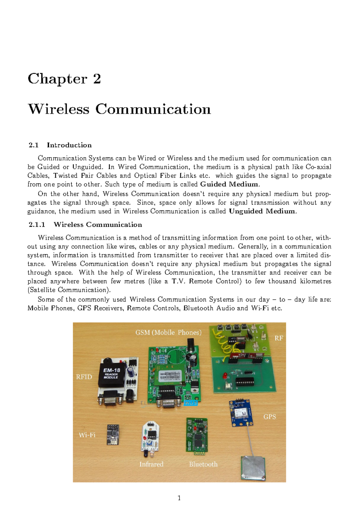 Wireless Communication Overview: Chapter 2 Insights - Studocu
