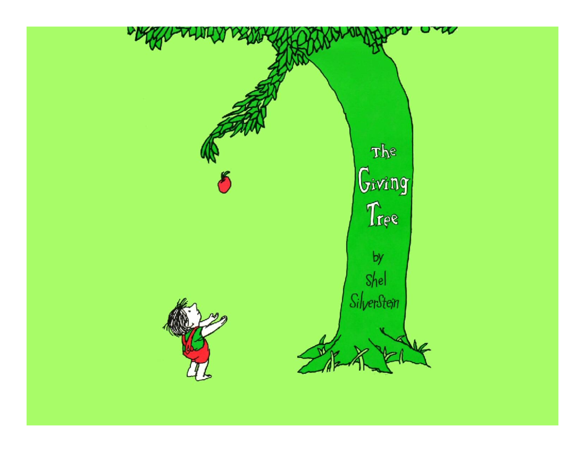 The Giving Tree - Shel Silverstein Analysis and Summary - Studocu