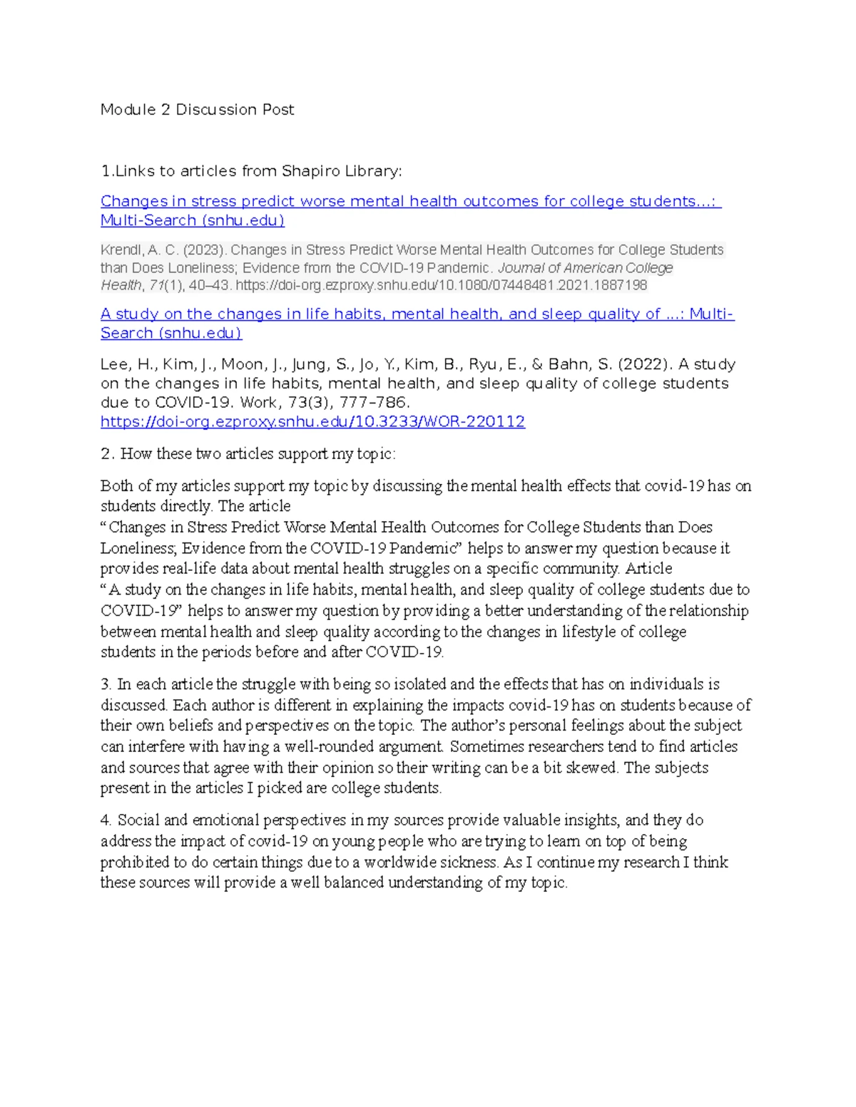 ENG 190 Research Process: Evaluating Arts Education Sources in Module 2 ...