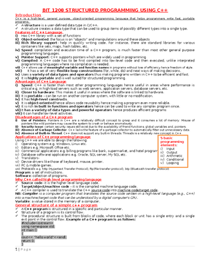 Human Biology Notes - INTRODUCTION TO ANATOMY & PHYSIOLOGY Anatomy ...