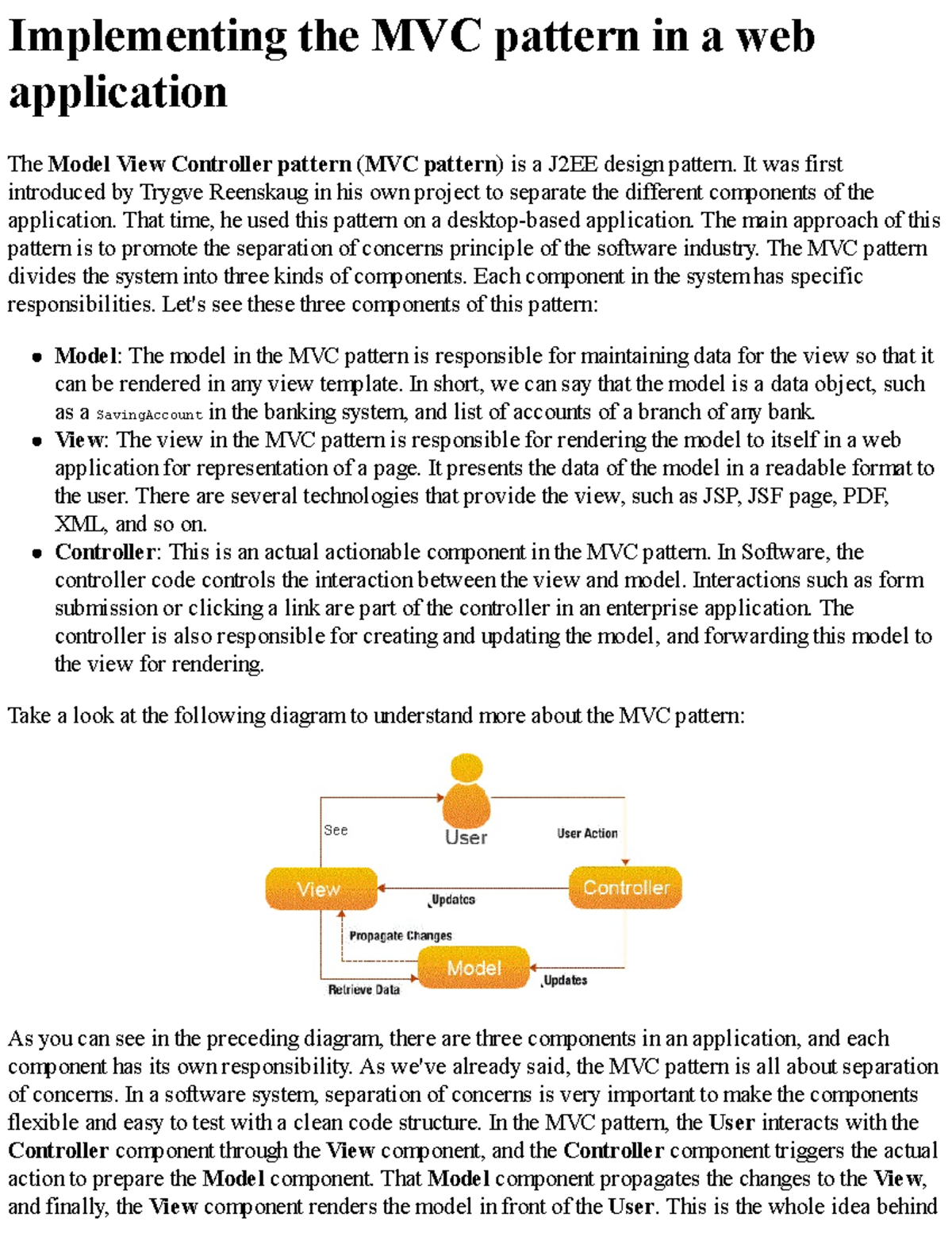 Implementing MVC Pattern in Web Apps: Spring Framework Insights (CS101 ...