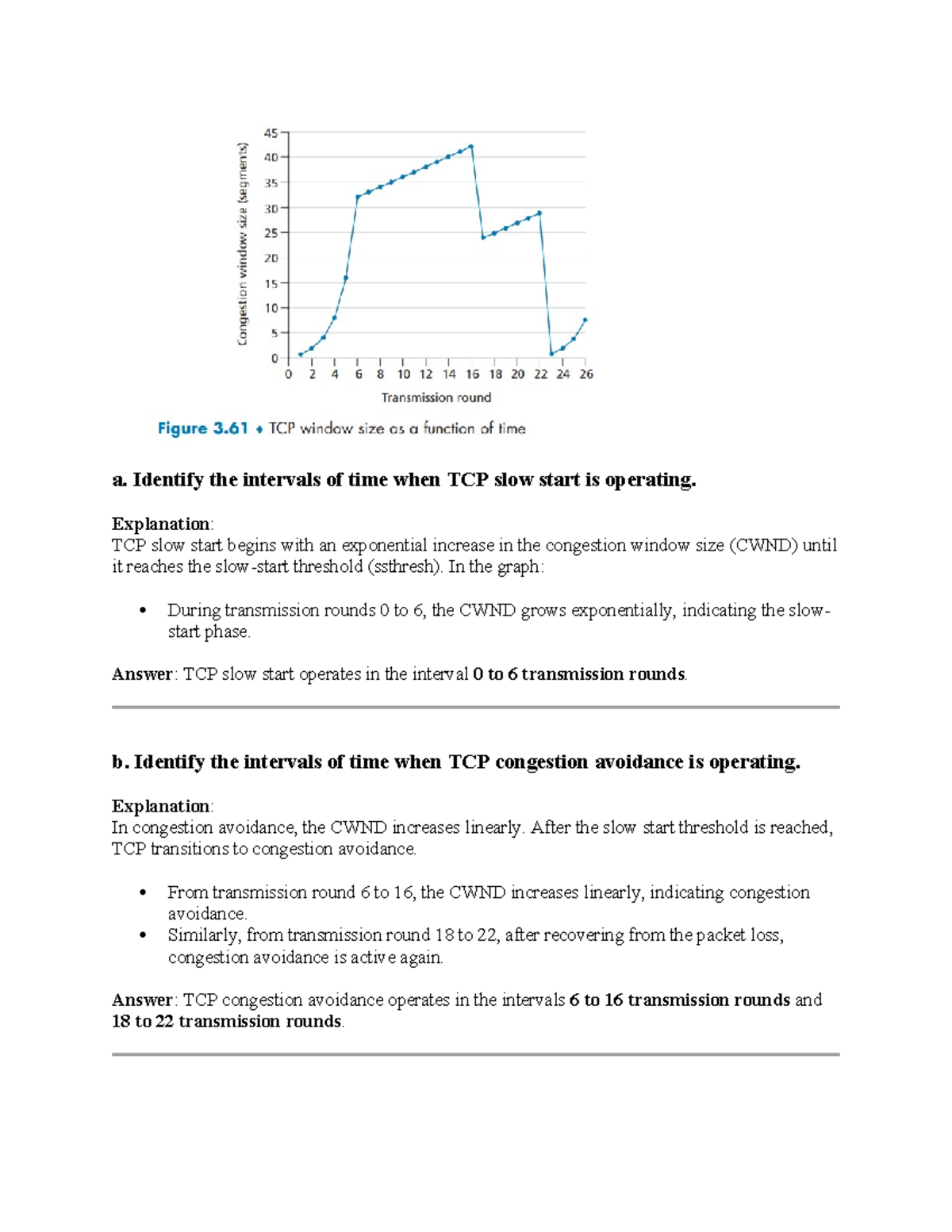 TCP Concepts and Performance Analysis - CS 101 Final Exam Notes - Studocu