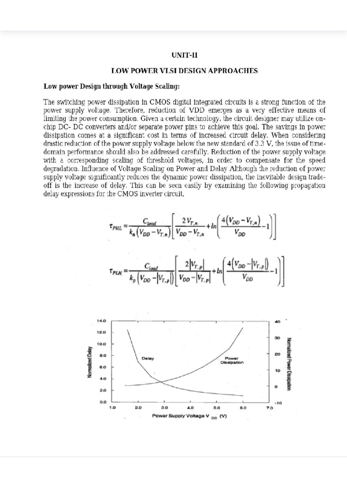 LOW POWER VLSI DESIGN APPROACHES: Voltage Scaling Techniques - Studocu