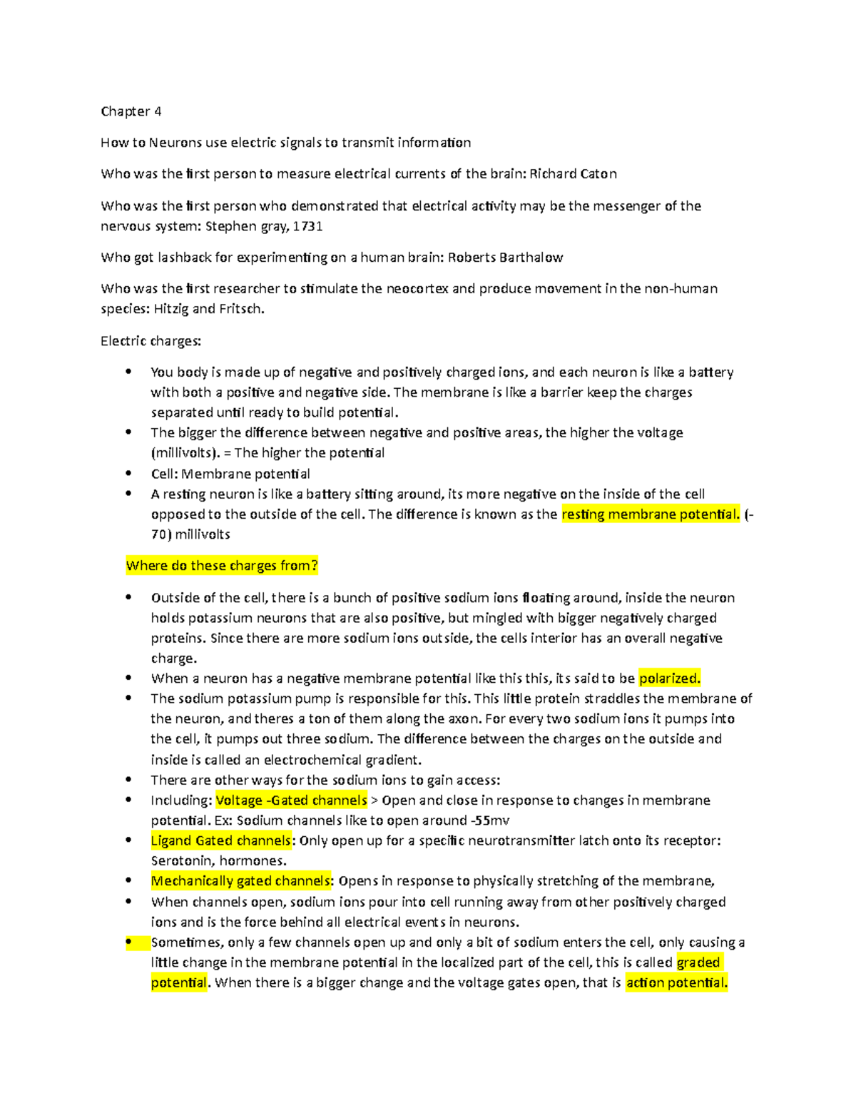 chapter 4. Chapter 3. These are all of the notes from the launchpad ...