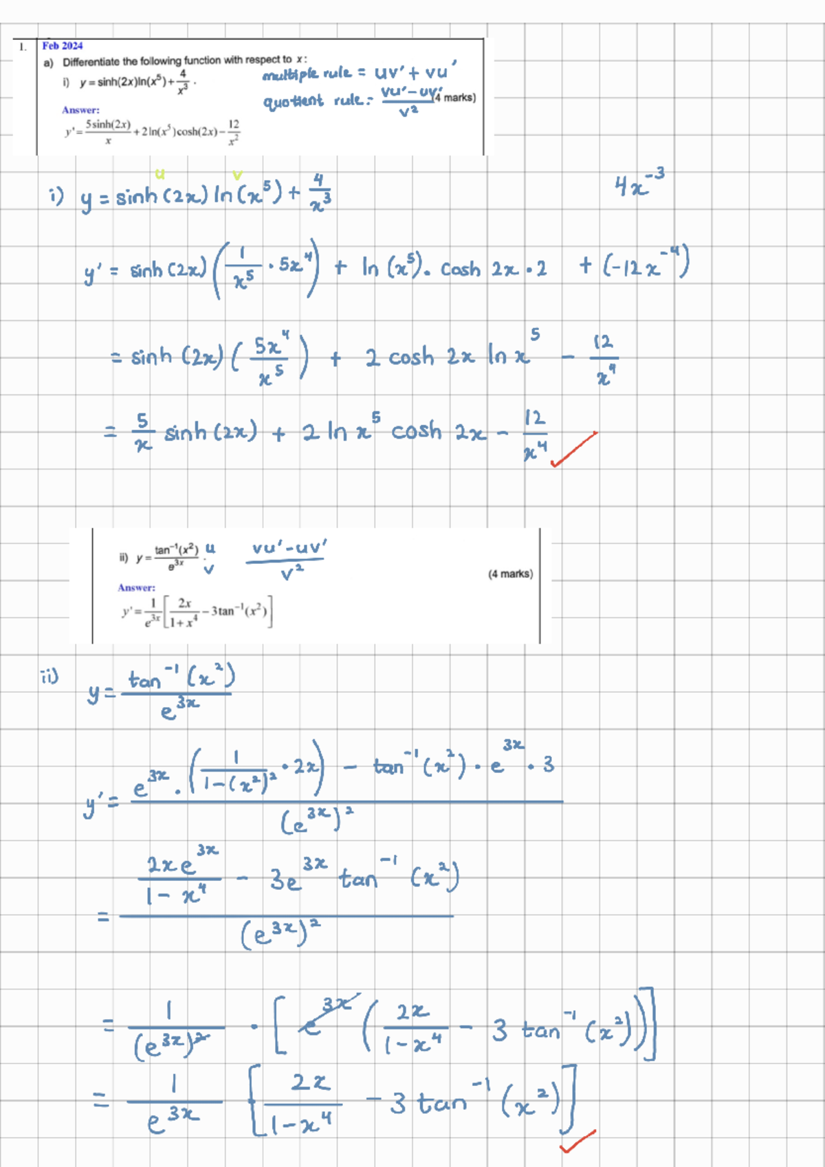 MAT438 Chapter 2: Differentiation Techniques and Implicit ...