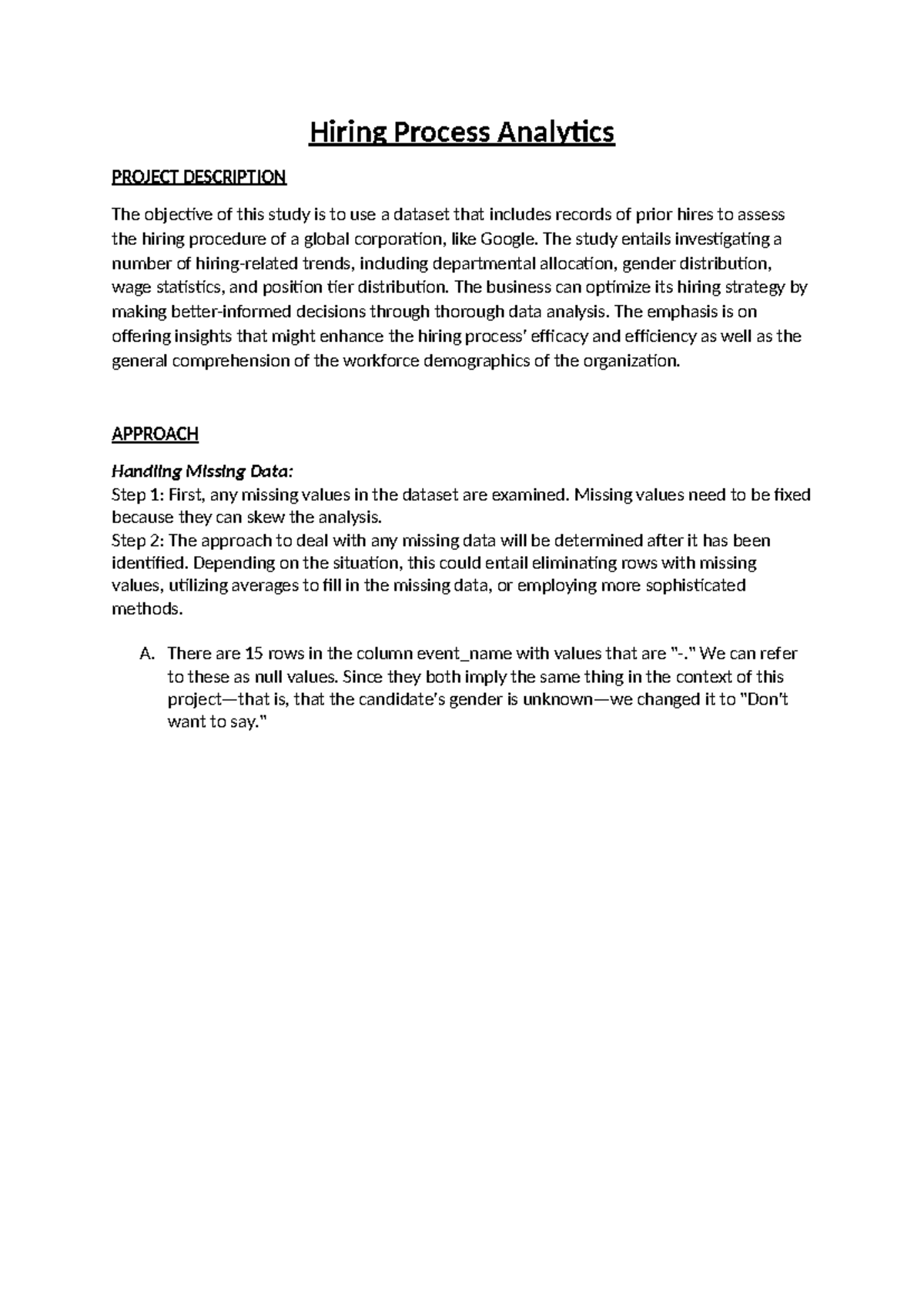 Project 4 Hiring Process Analytics - Hiring Process Analytics PROJECT ...