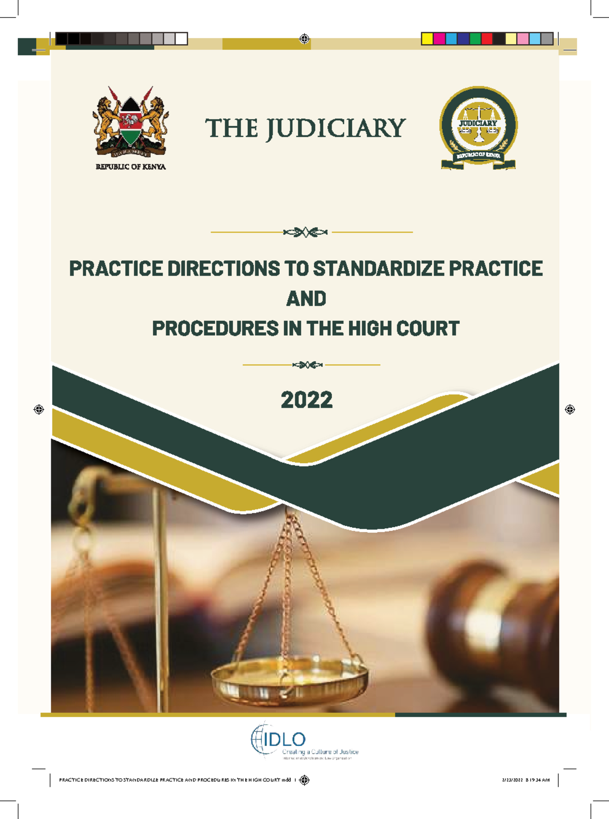 Practice Directions for Standardizing Procedures in the High Court ...