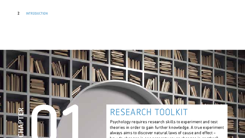 VCE Psychology 01 Research Toolkit: Essential Skills & Methods - Studocu