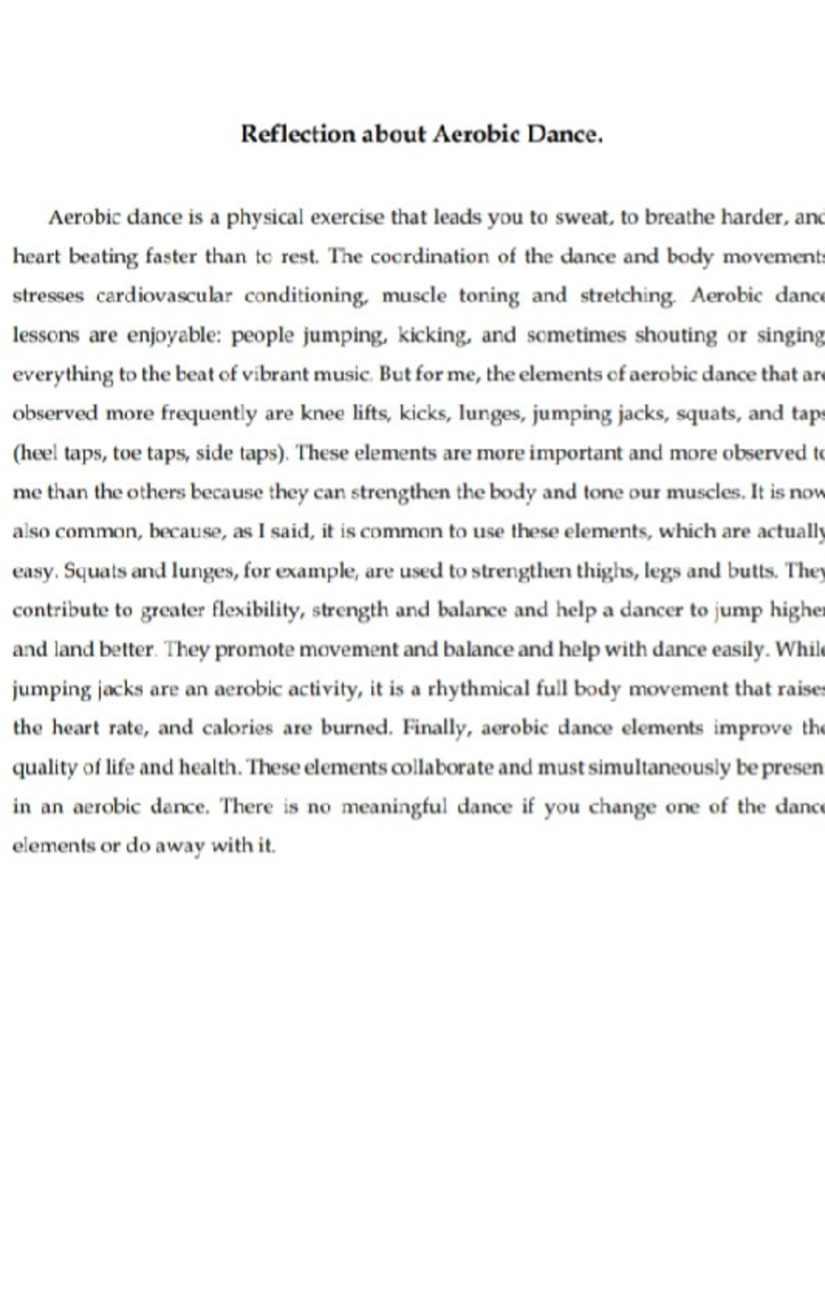 20250324 002838 0000 - Essay on Aerobic Dance Elements and Benefits ...
