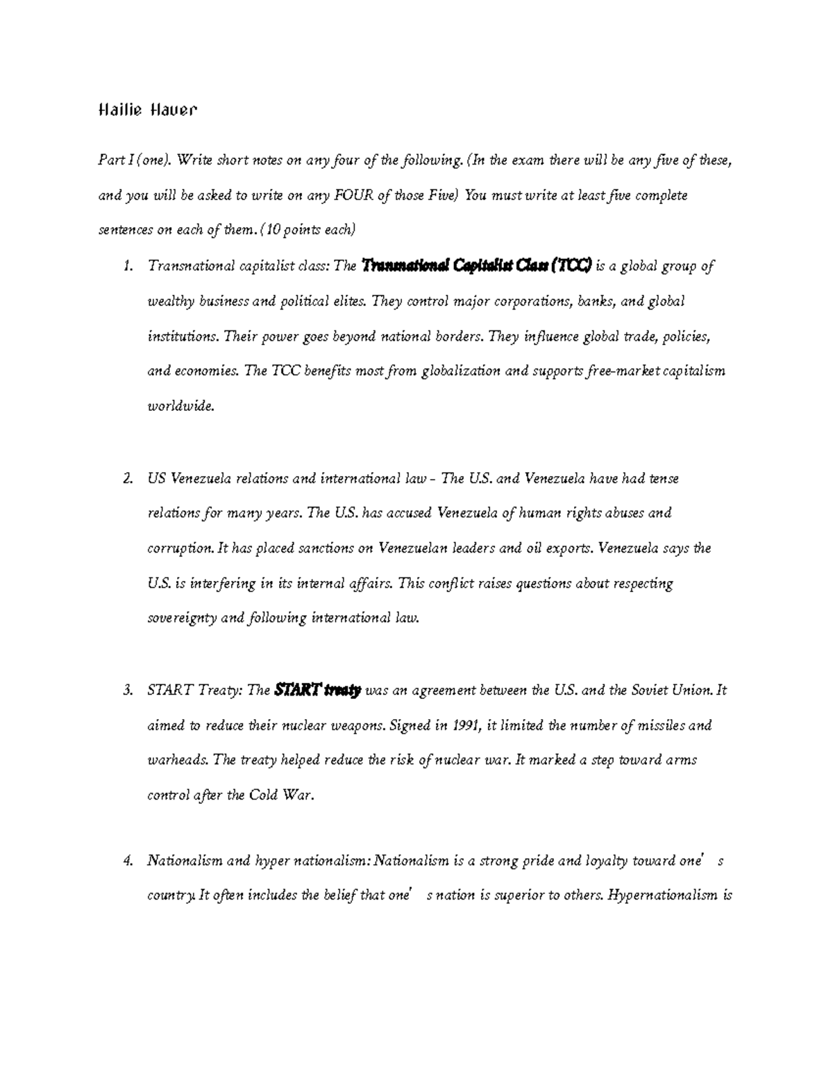 IR Study Guide: Key Concepts & Notes for Exam Prep (IR 101) - Studocu
