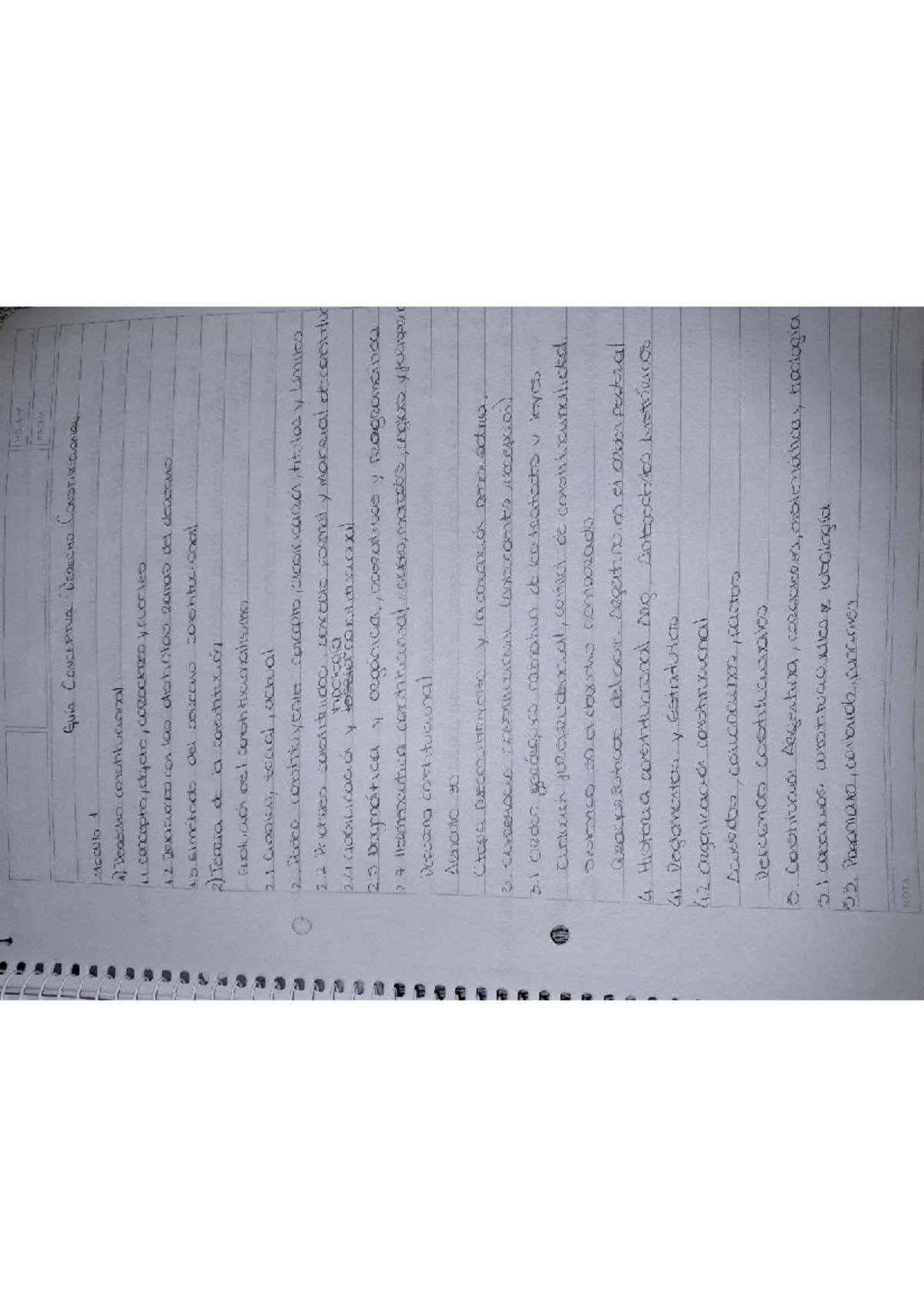 Guía Conceptual de Derecho Constitucional Módulo 1 - Resumen y Temas ...