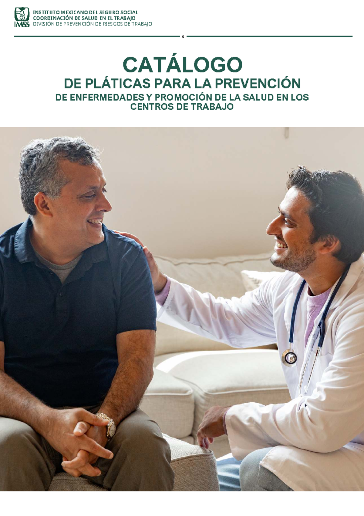 Catálogo de Pláticas Informativas sobre Salud Laboral - Mgsst - Studocu