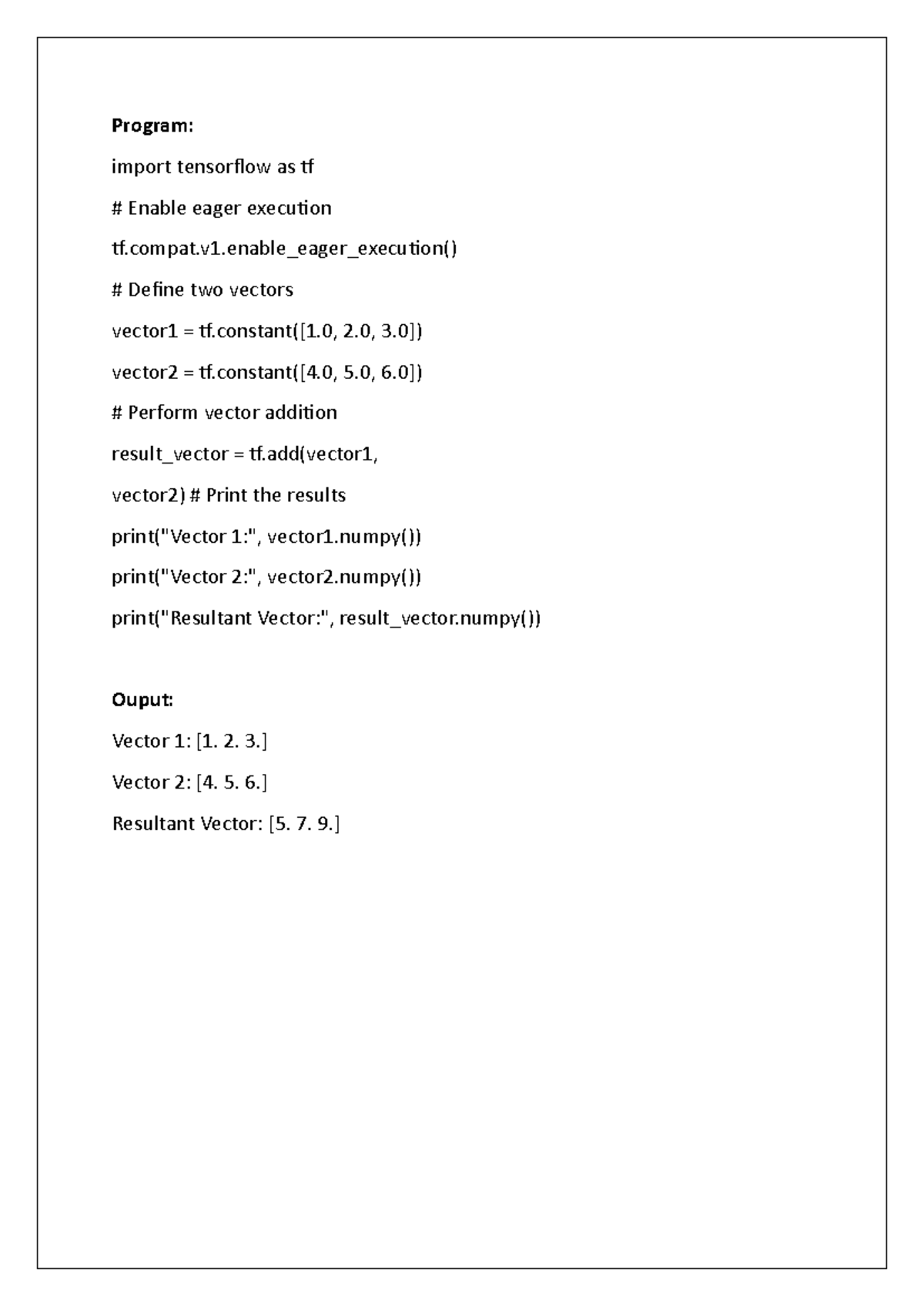 NNDL TensorFlow Programming Notes: Tensor Operations & Model Training ...