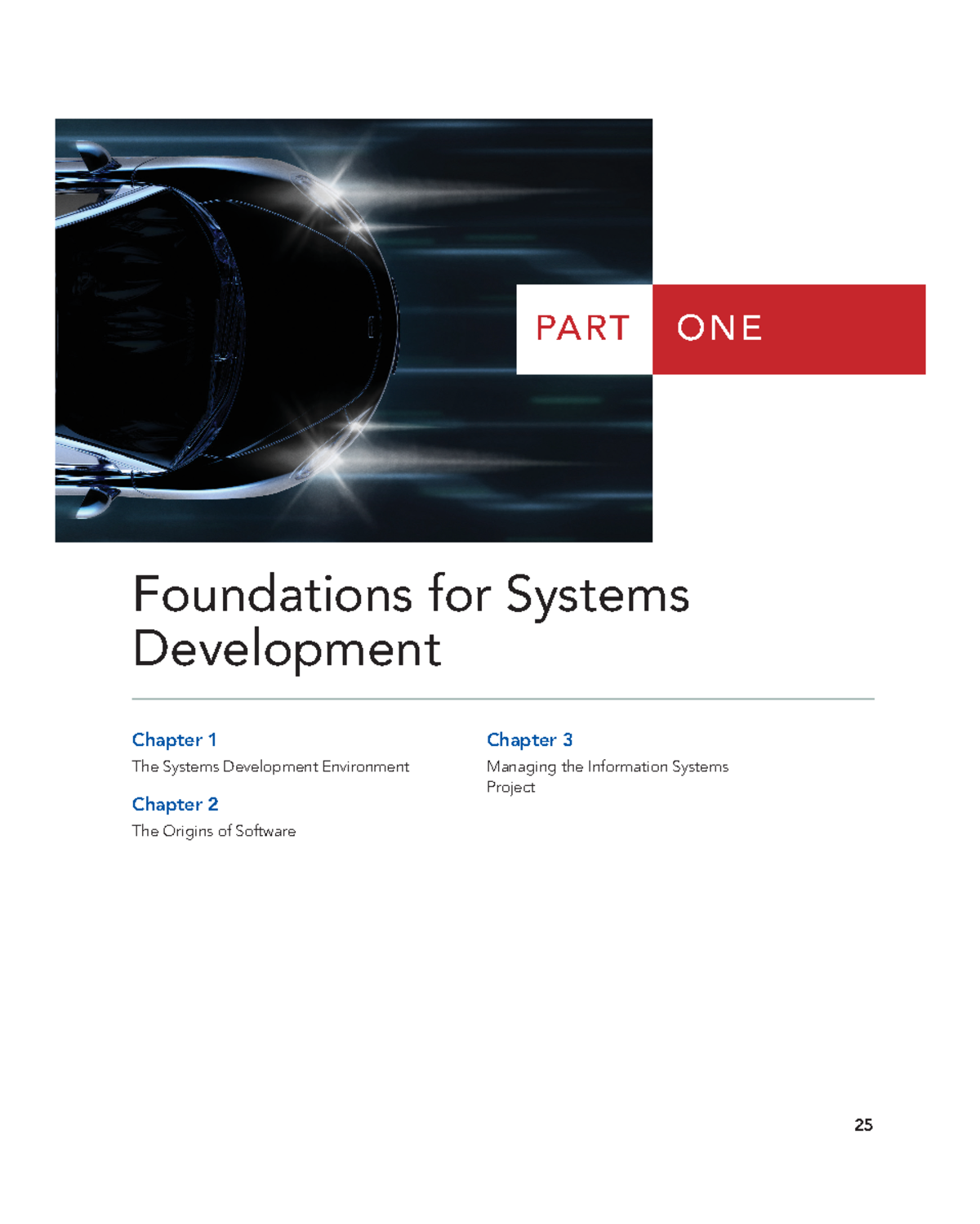 Chapter 1 - nothing - Chapter 1 ####### The Systems Development ...