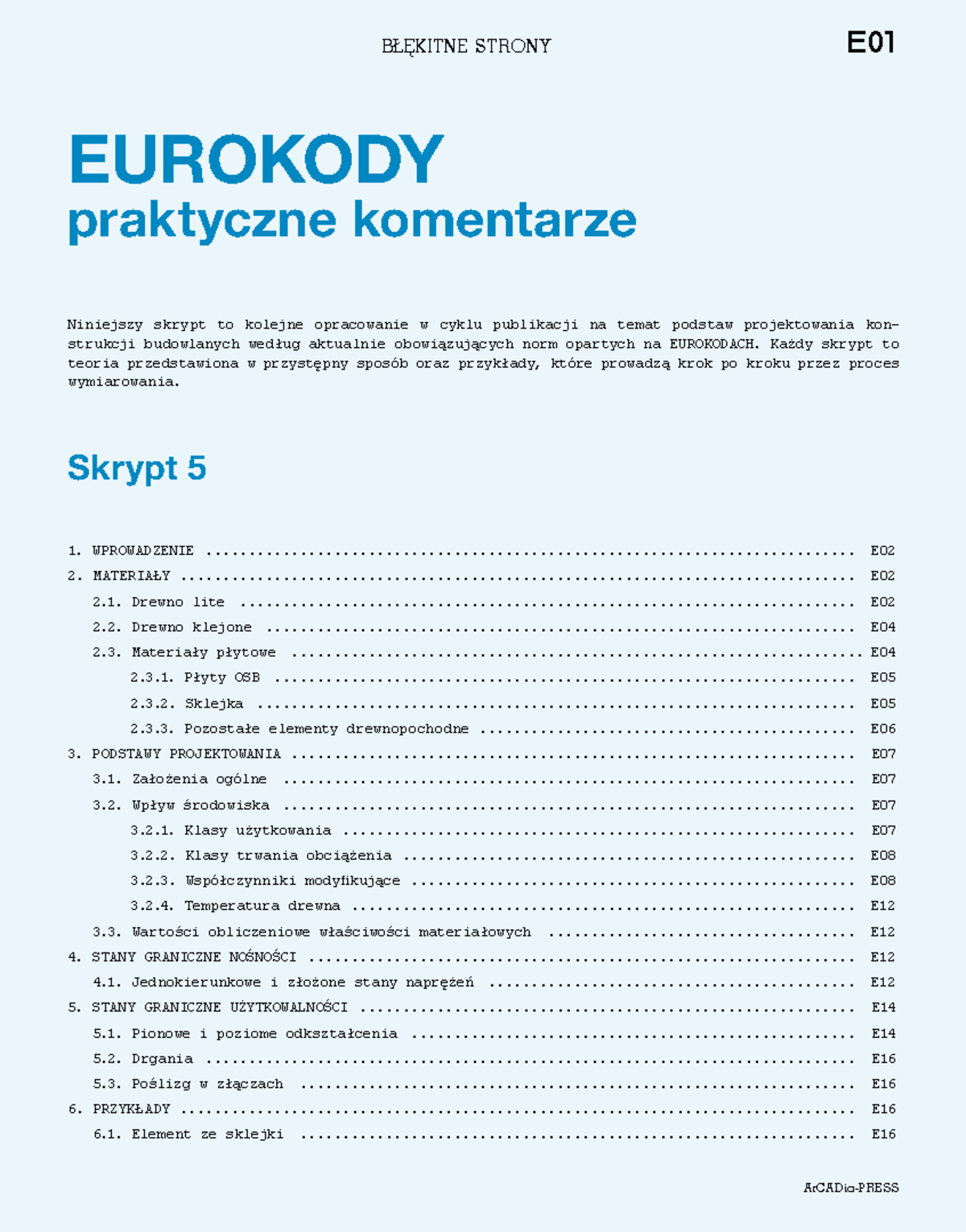 Eurocod E02: Projektowanie Konstrukcji Drewnianych - Skrypt Teoretyczny ...