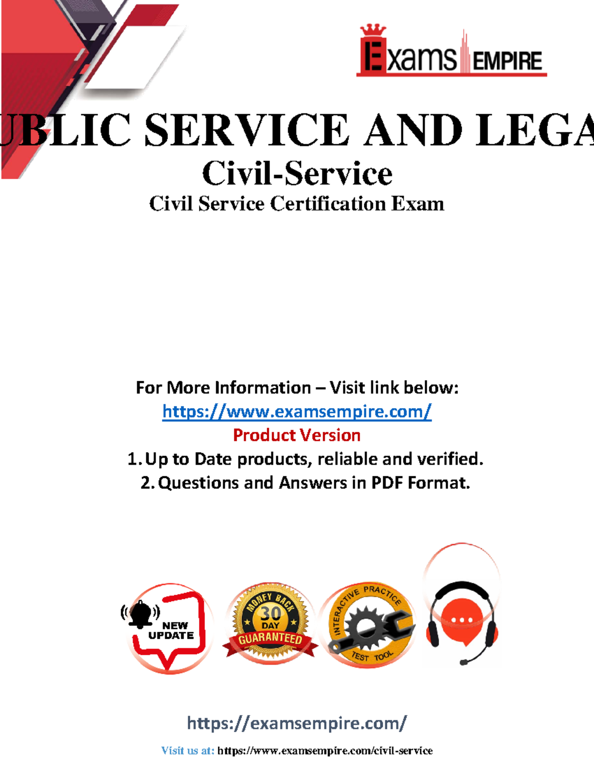 Civil-Service Questions and Answers pdf dumps - examsempire/ For More ...