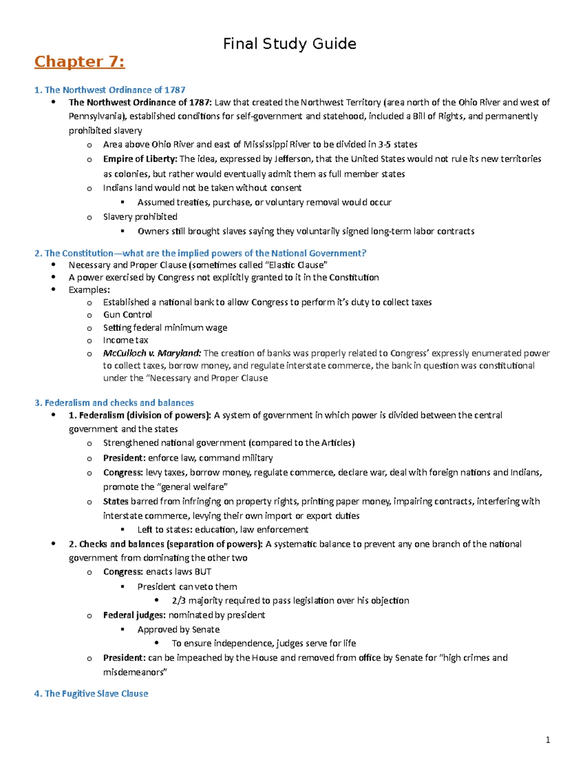 Chapter 5 Notes - The American Revolution, 1763-1783 - 9/30/22, 4:01 PM ...