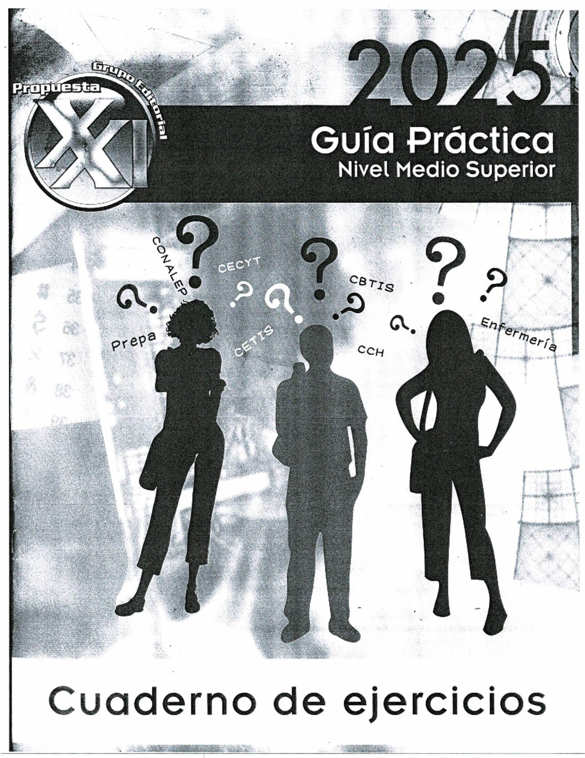 Exámenes Ecoems 2025 - Guía de Estudio Nivel Medio Superior - Document Preview