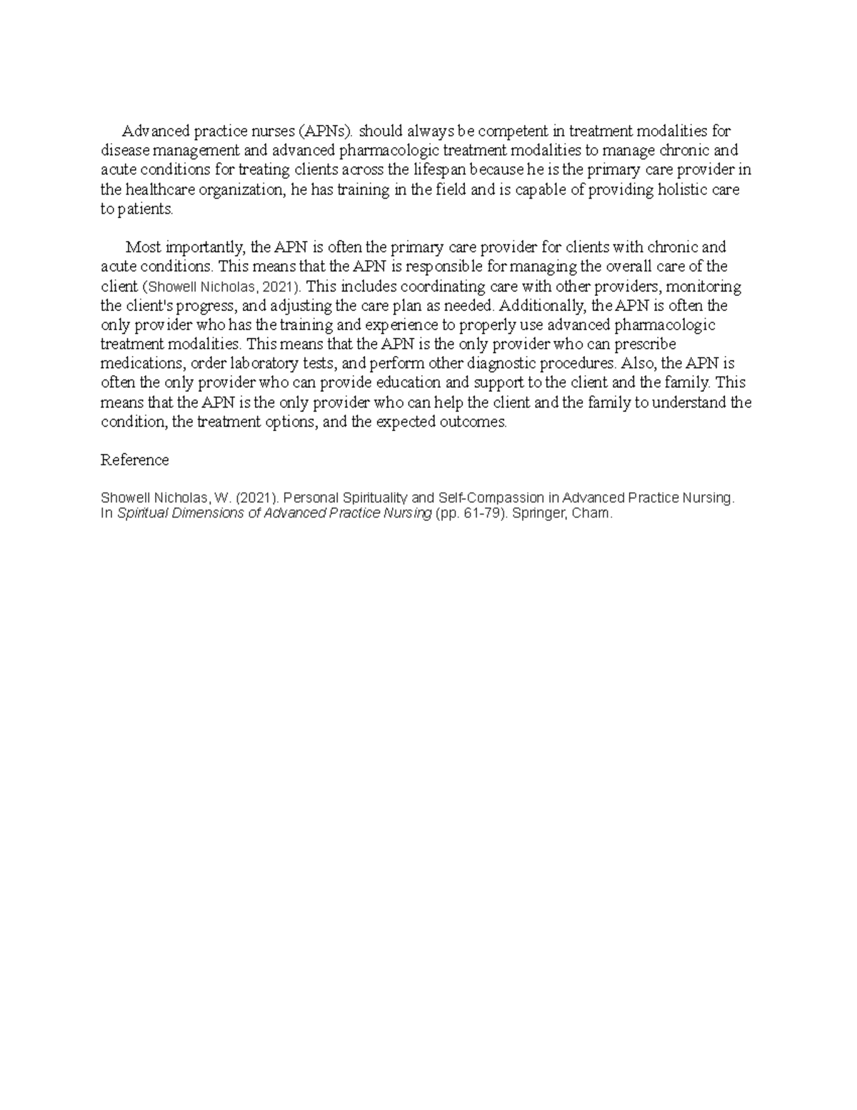 APN Competencies in Disease Management and Pharmacologic Treatment ...