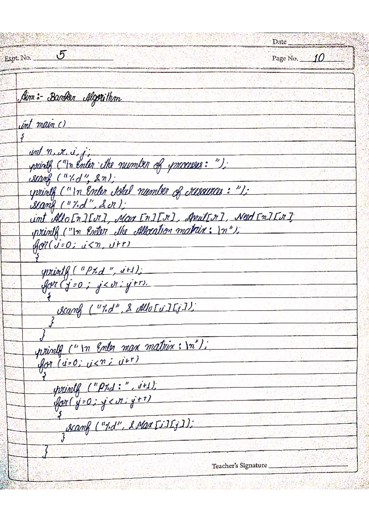 5&6 Experiment OS - Operating System - Studocu