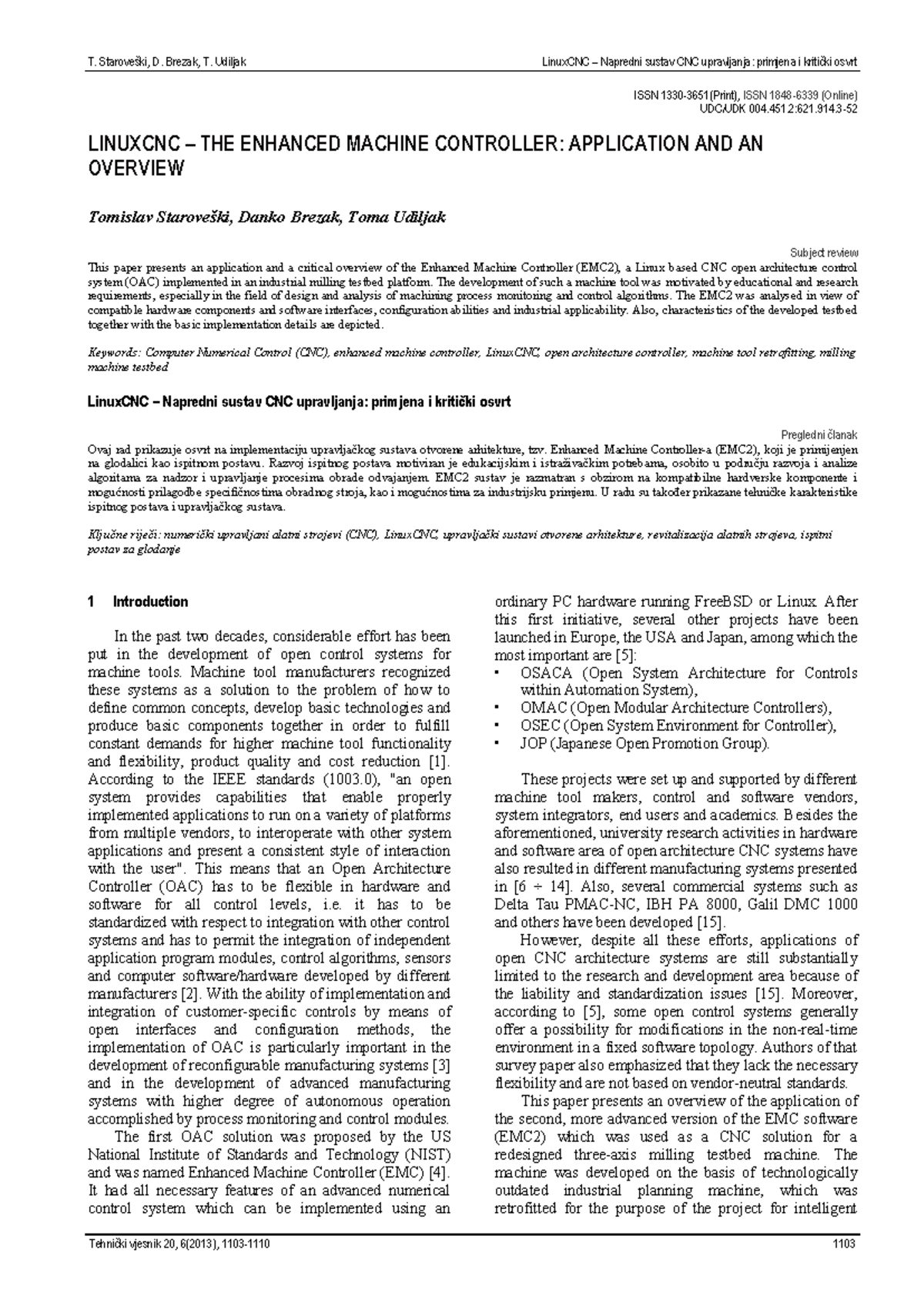 Document Linux - T. Staroveški, D. Brezak, T. Udiljak LinuxCNC ...