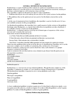 DSA UNIT 2 - Data structures and algorithm unit-2 notes - UNIT- 2 STACK ...