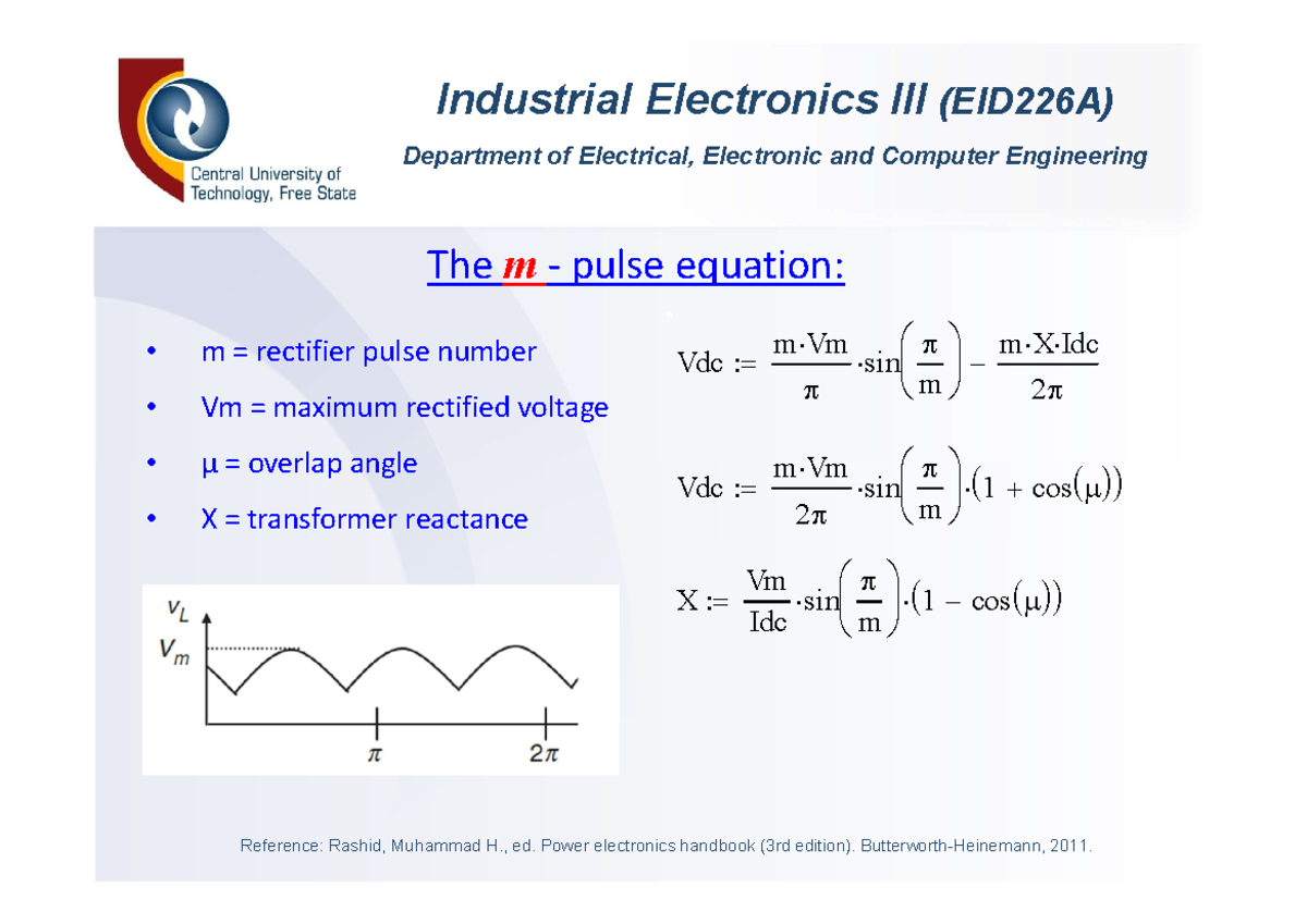 Industrial Electronics (EID226A) - Rectification Problems and Solutions ...