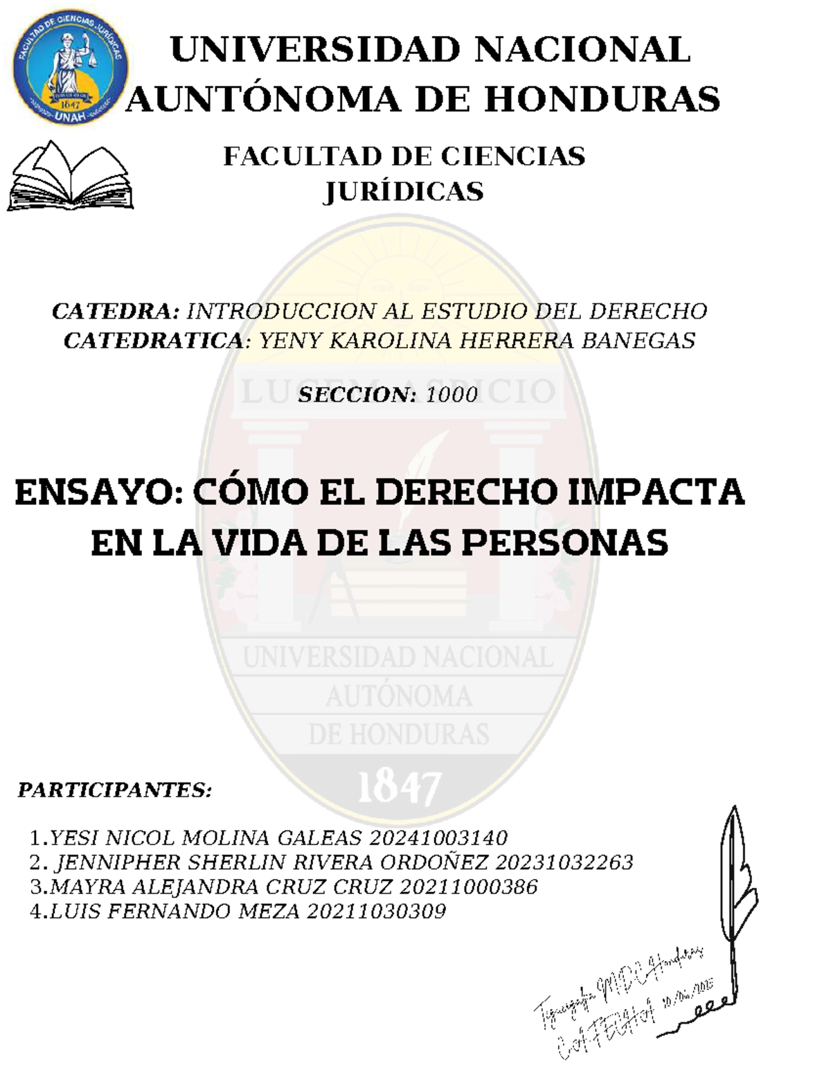 Introducción al estudio del derecho 250610 135355 - ENSAYO: CÓMO EL ...
