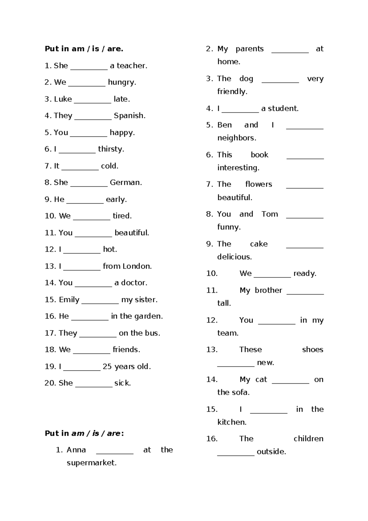 Grammar Practice: Using 
