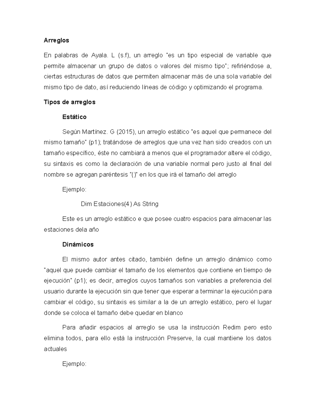 Material del Trabajo Corte III-1: Arreglos y Funciones en Visual Basic ...