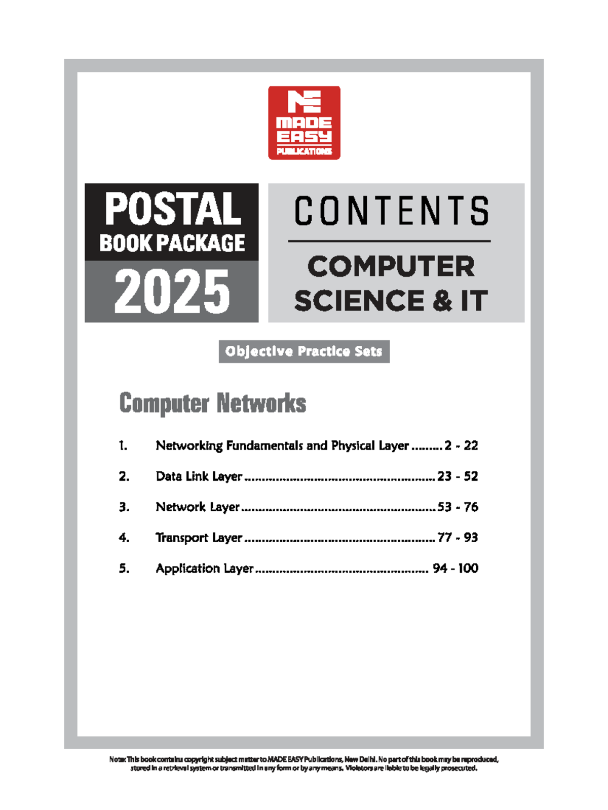 Computer Science IT 2025: Networking Fundamentals & Practice Sets - Studocu