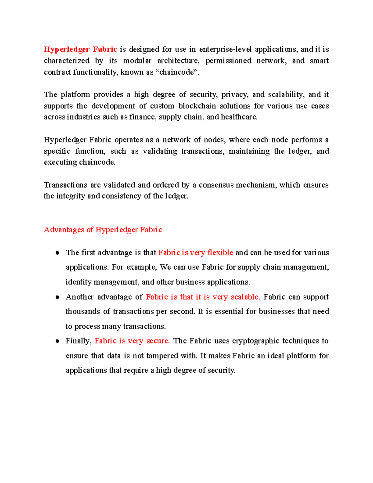 Blockchain 4: Hyperledger Fabric Overview and Implementation Notes ...