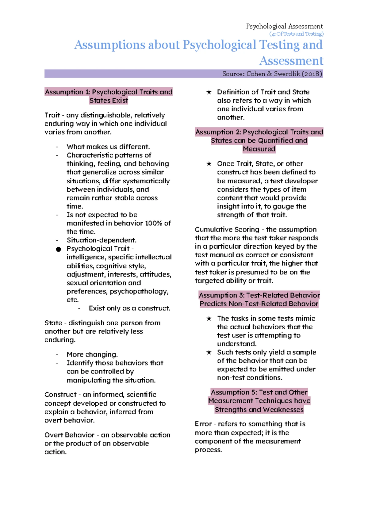 PSY 101 - Chapter 3: Social Beliefs and Judgements Notes - Studocu