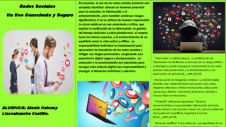 Uso Consciente y Seguro de Redes Sociales - Desarrollo Personal - Studocu