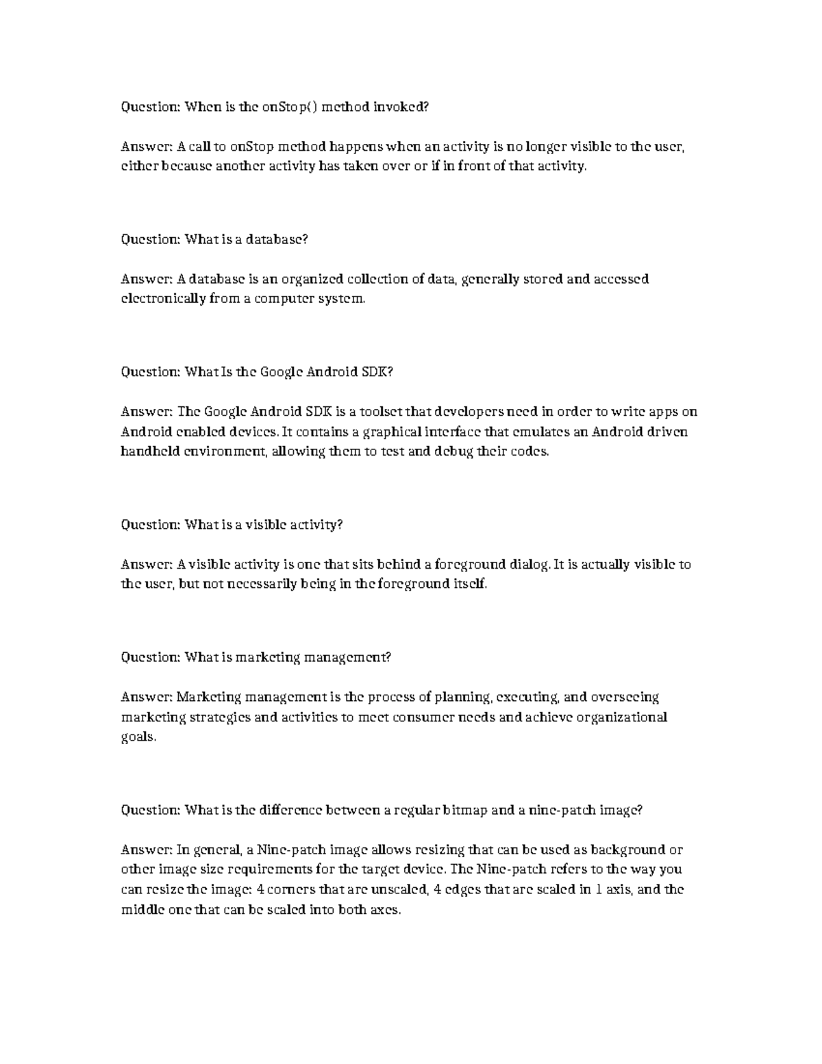 Columbia Thesis Film Studies 71BJ2 - Question: When is the onStop ...