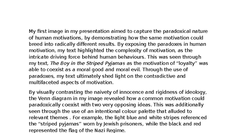 Vlog Transcript: Exploring Paradoxes in Human Motivation and ...