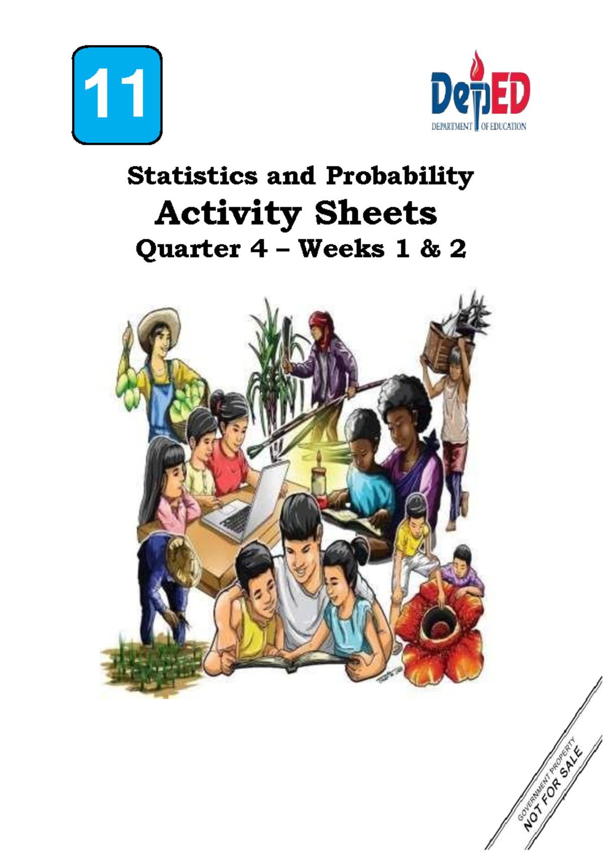Statistics and Probability LAS for Quarter 4 - Weeks 1 & 2 - Studocu